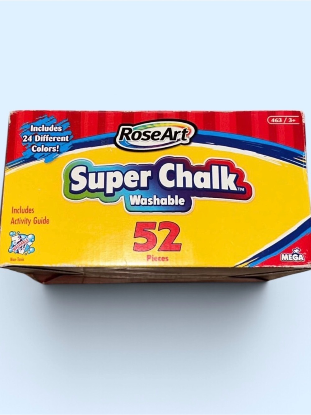Super Chalk Washable 52-Piece - Multicolor